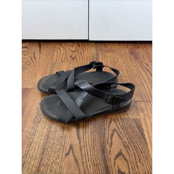 Chaco Wayfarer Tornado Strappy Sandals Leather Size 10 Criss Cross Outdoor - Picture 3 of 7